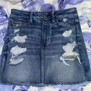 American Eagle Jean Skirt Size 2